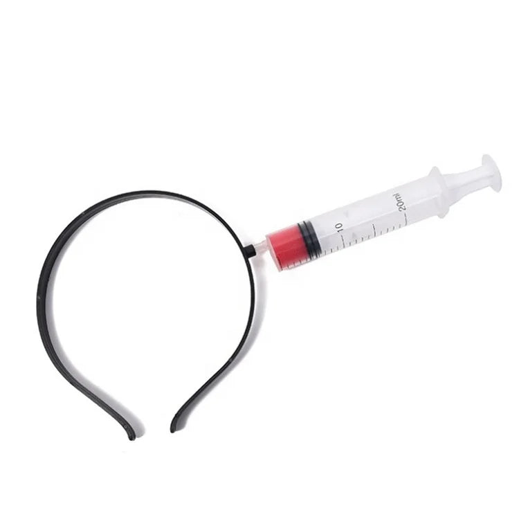 Halloween & Day of the Dead Children's Headbands Scissors Axe Cutters Through the Head Bloody Headbands Halloween Costumes Horror Weapons Headbands