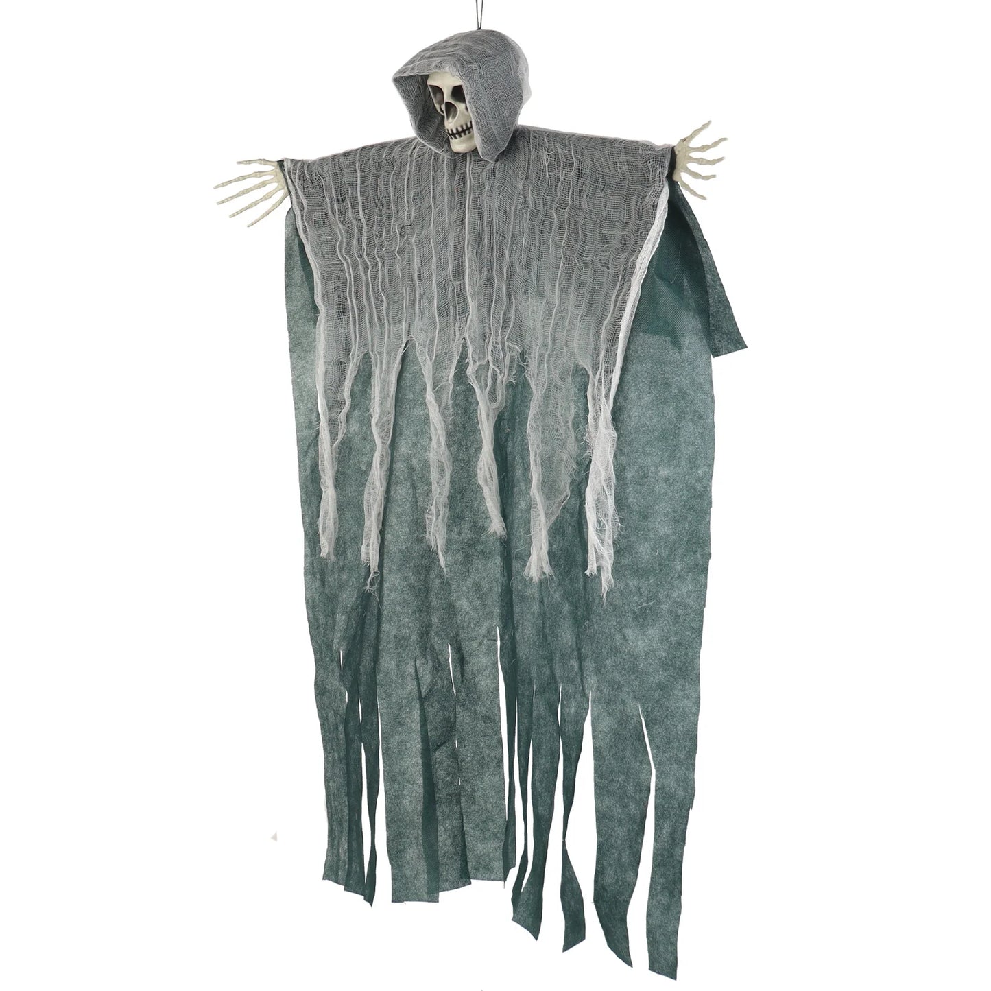 Halloween & Death Day Decoration Horror 91cm Hanging Decoration Screaming Ghost Halloween Horror Skull Pendant Shelf