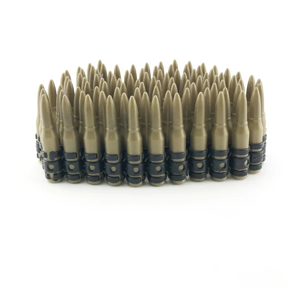 Halloween & Day of the Dead Plastic Toys Fake Bullet Belts Army Soldier Rifle Belts Luxury Bullet Belts Costume Accessories