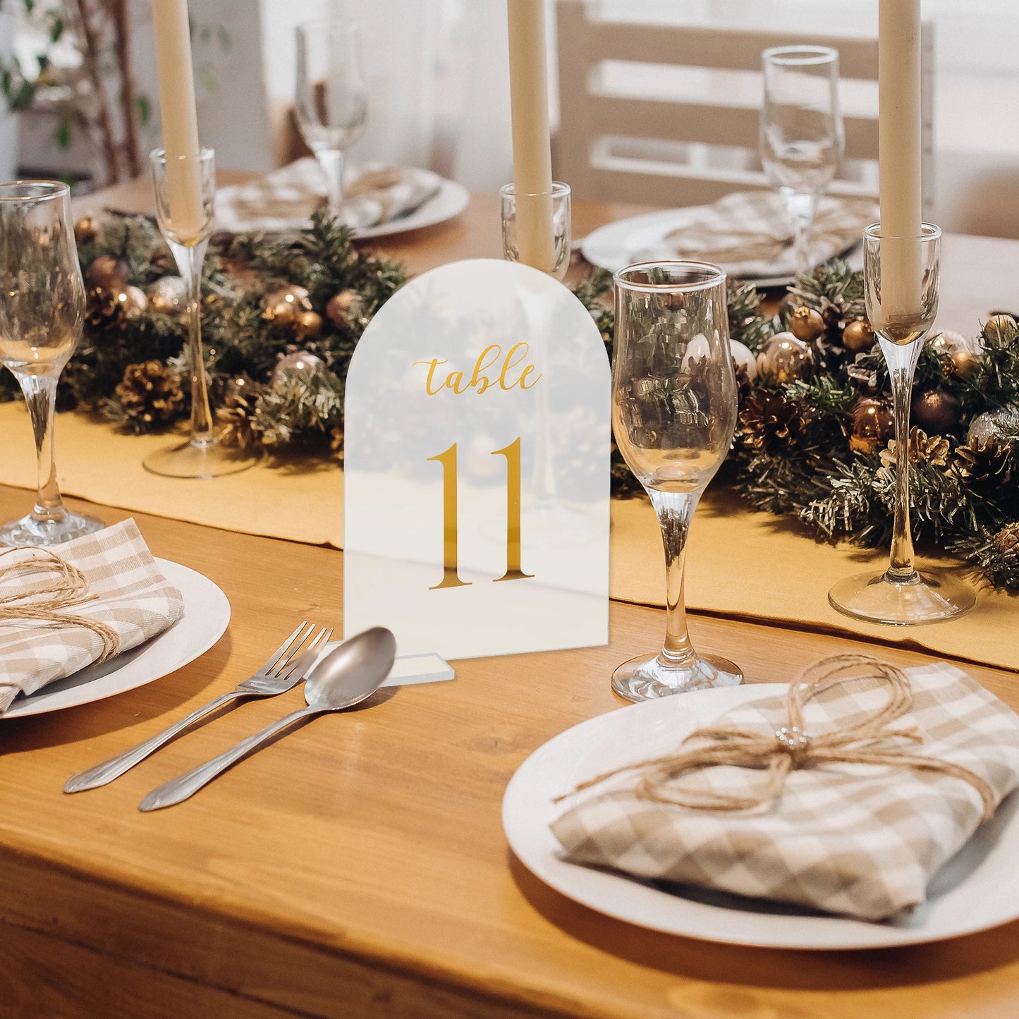 1 Wedding Party, Wedding Table Number Wedding Reception Hotline Acrylic Sheets Wedding Table Number Acrylic Logo Gold Printed Table Number