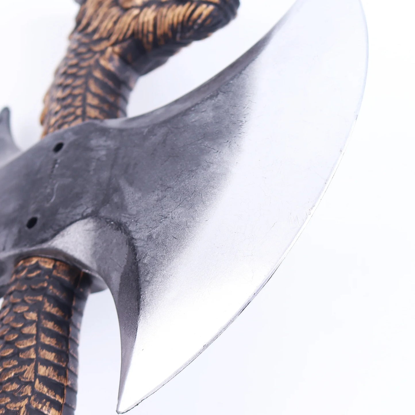 Halloween e Dia dos Mortos 42*16 cm Design Exclusivo Halloween Dragão Escudo Eixo Cosplay Festa Armas Medieval Viking Tomahawk Realista Halloween Machado de Mão 