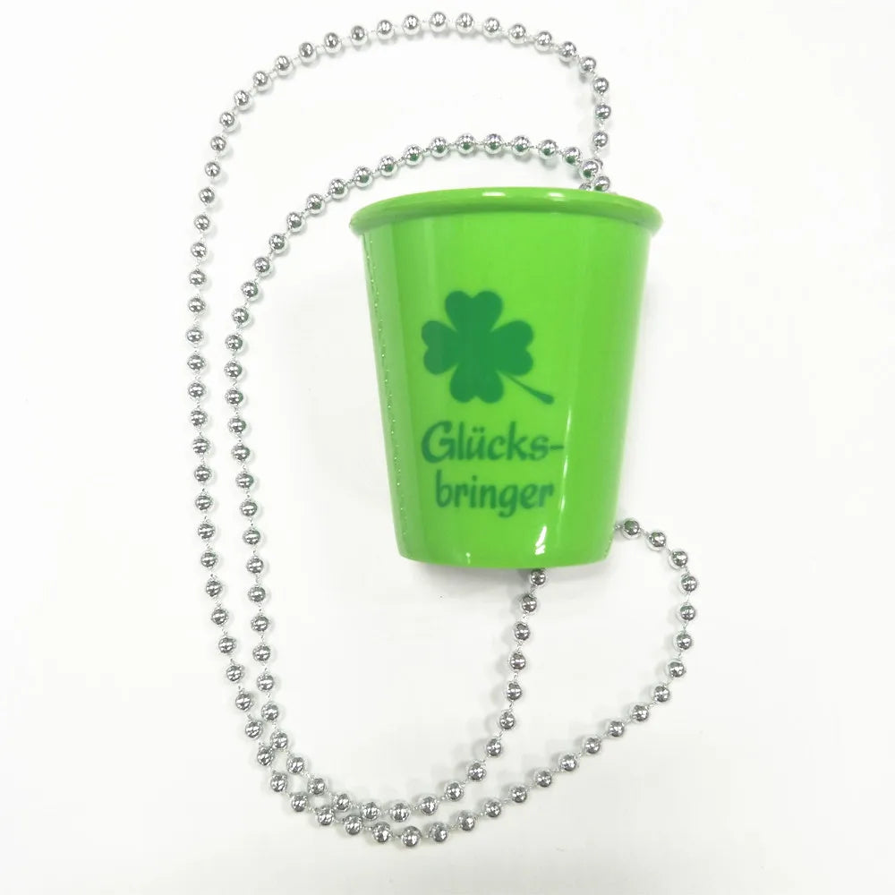 Bachelor Party 1 Individual Printing Shooting Glass Necklace Bachelor Party Beads Necklace Cup