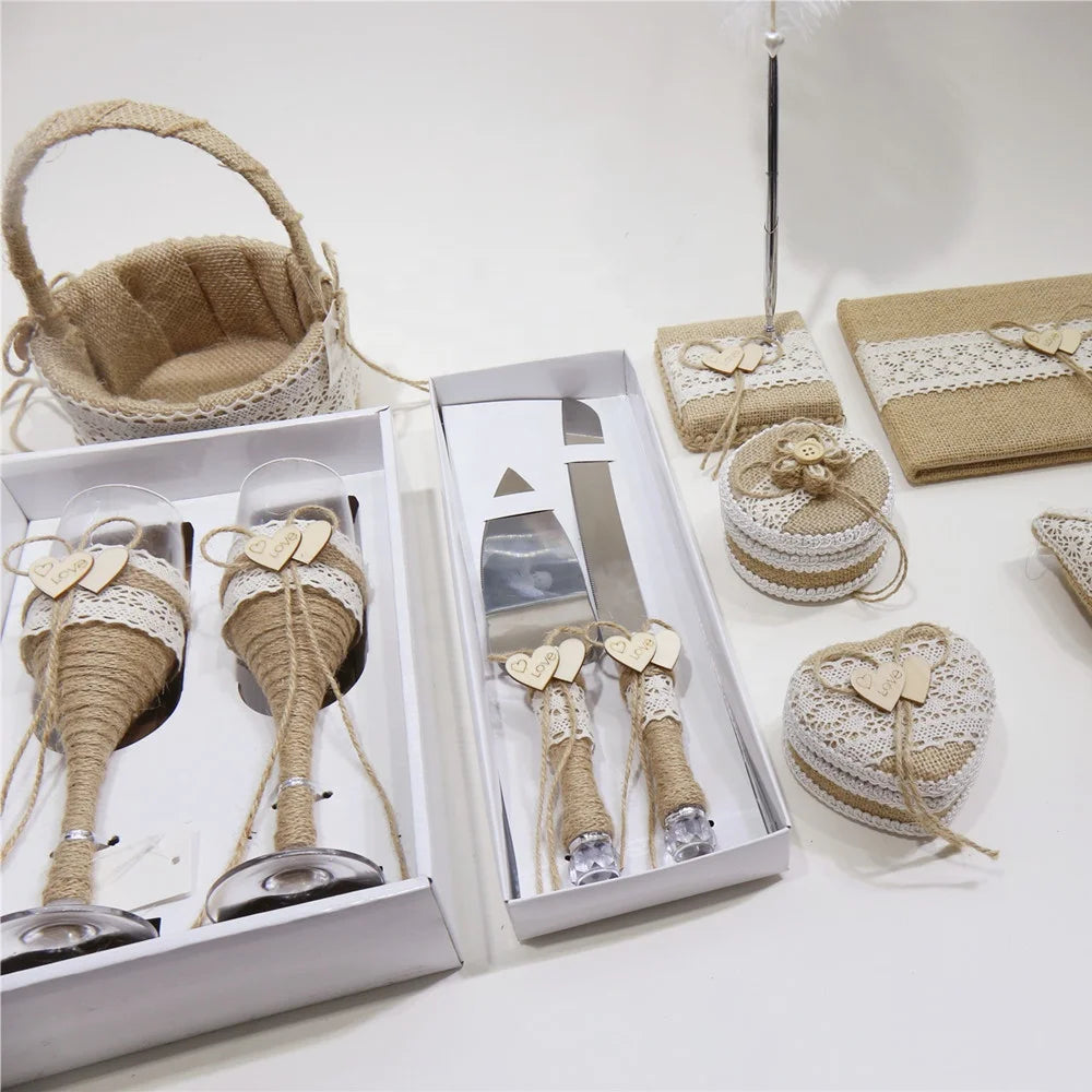 Flower girl pillow basket wedding decorations