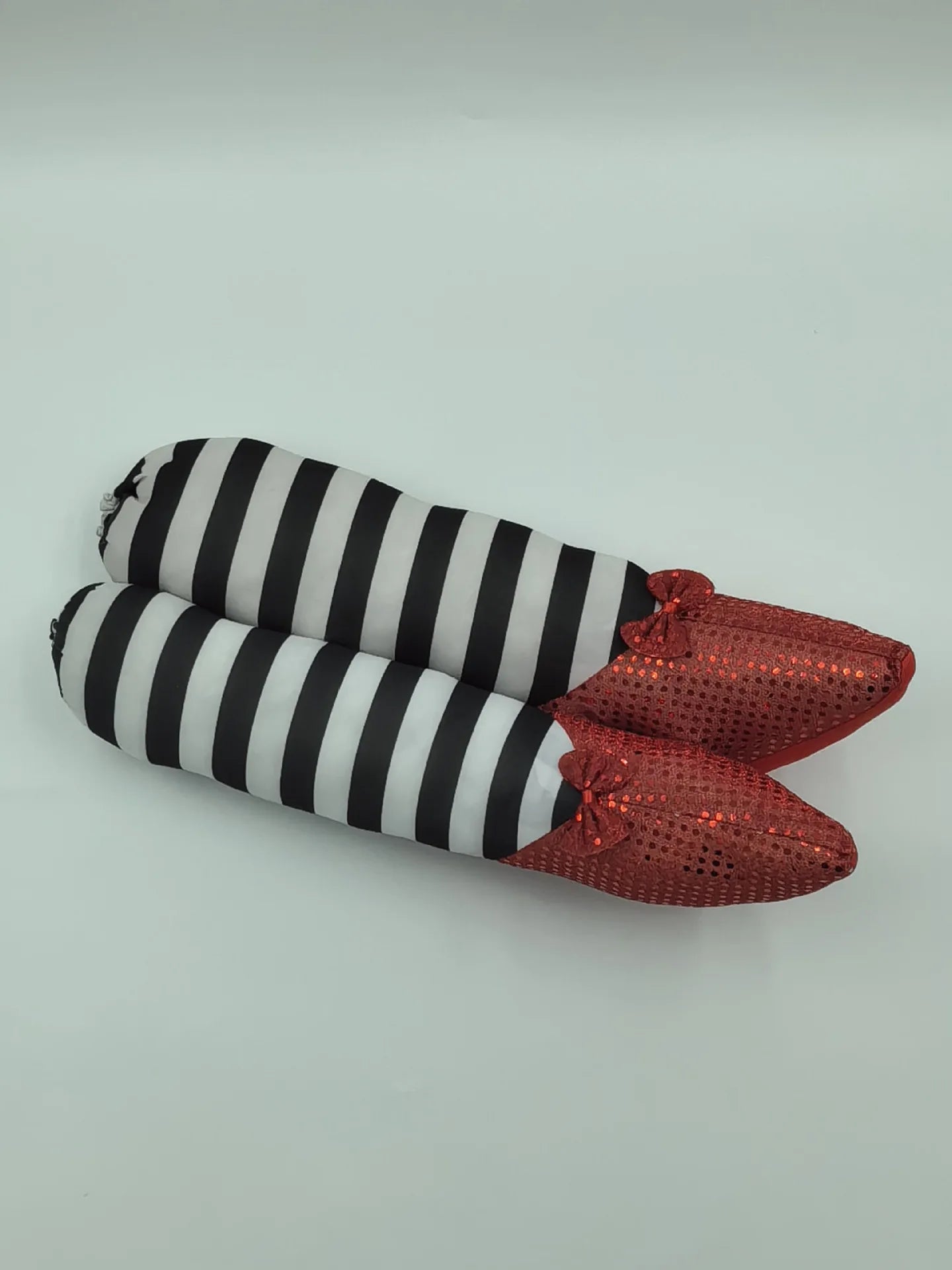 Halloween & Day of the Dead on Halloween Wicked Witch Legs Crush Witch Striped Feet Heels Halloween Decorative Witch Legs Halloween