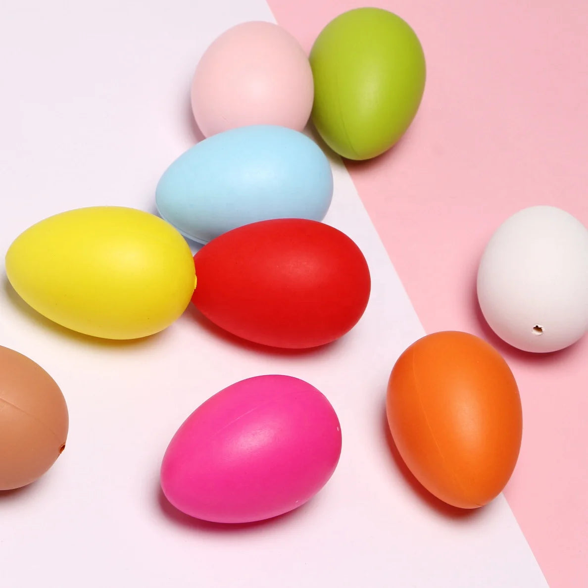 Easter and Thanksgiving 3 Factory Supply Quality Empty Plastic Easter Party Decoration Easter Egg Surprise Toy Decoration Easter Egg