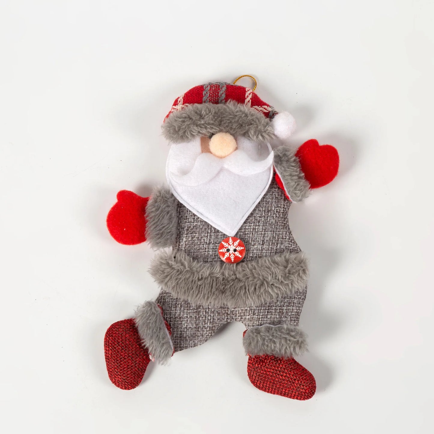 Christmas decoration eight dancing Christmas doll snowman deer bear rag doll Christmas pendant