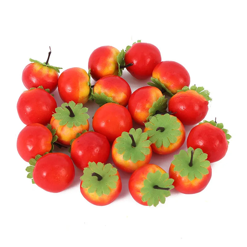 Thanksgiving mini artificial fruit and vegetable teaching photography props artificial mini fruit store decoration