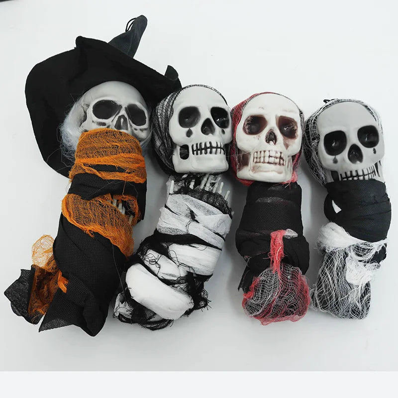 Halloween & Day of the Dead Scary Clothes Halloween Skeleton Decorations Halloween Party Haunted House Hanging Props