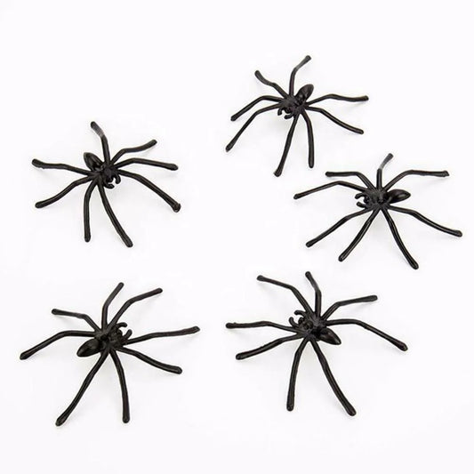 Halloween Insect Simulator Supplies 30 Joke Toys PP Spider Plastic Black Long Legs Halloween Reality Spider