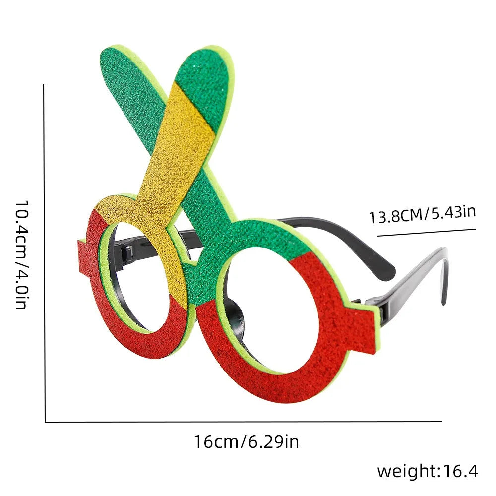 1Pcs Mexican Themed Glasses Cinco De Mayo Party Glasses Funny Carnival Party Supplies Ornaments