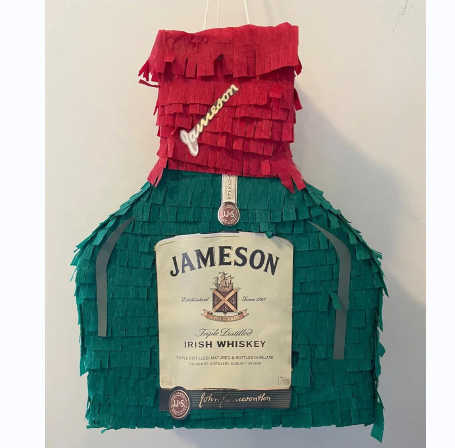 Birthday Party 2 Custom Bottles Pinata Adult Party Ornaments Tequila Bottles Pinata Bands