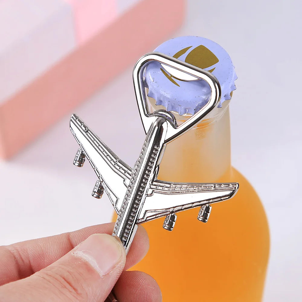 Birthday Party 2 Creative Wedding Supplies Airplane Keychain Beer Bottle Opener Vintage Bottle Opener Keychain Beer Bottle Opener