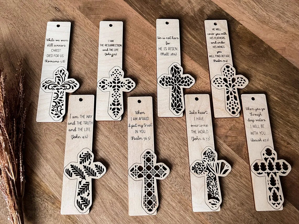 Easter and Thanksgiving 3 Decoration Christian Jesus Sign Religious Cross Plywood Decoration Name Personalized Easter Decoration Jesus Cross