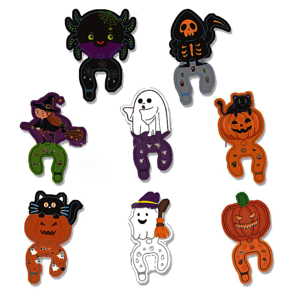 Wrist and headband ghost pumpkin balloon halloween decoration party foil balloon