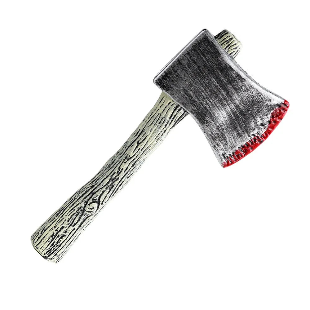 Halloween & Day of the Dead Creepy Halloween Revolver Style Chainsaw Prank Props Halloween Cosplay Weapons Party Ornaments Halloween Blood Axe Gun Props