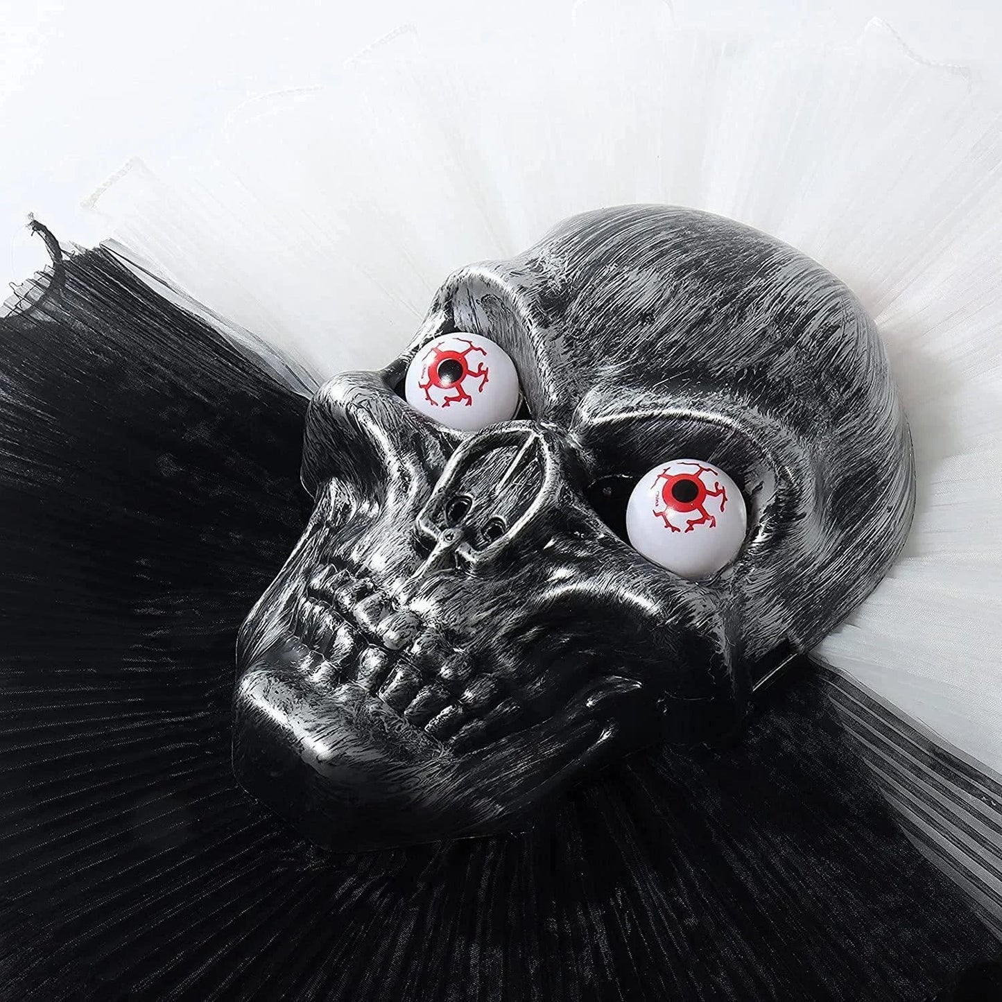 Halloween & Day of the Dead New Door Horror Hanging Wreath Skull Haunted House Decoration Halloween Party Supplies