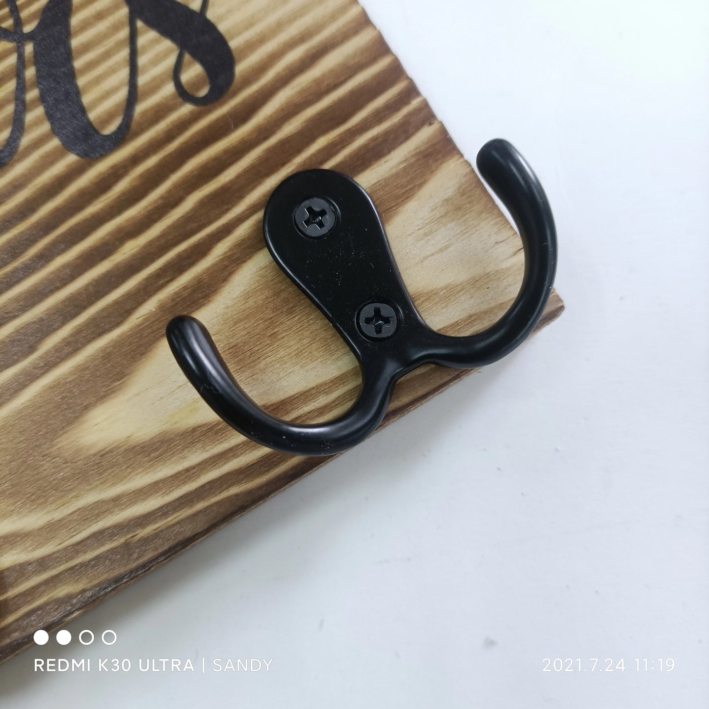 Wooden Crafts Dog Belt Hangers and Accessories Organizer Pet Lovers Wooden Wall Hanging Dog Bone Belt Hooks